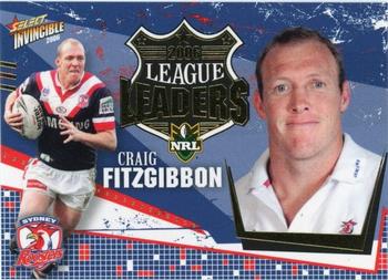 2006 Select Invincible - League Leaders #CC12 Craig Fitzgibbon Front